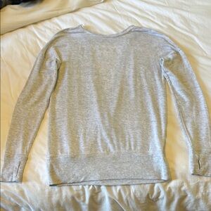 Light Gray Long Sleeve Sweater